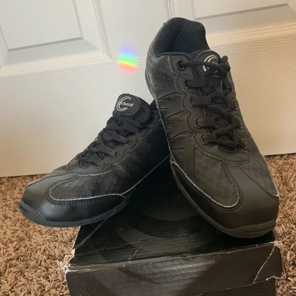 Chasse Shoes Chasse Apex Black Cheer Shoes Size Womens